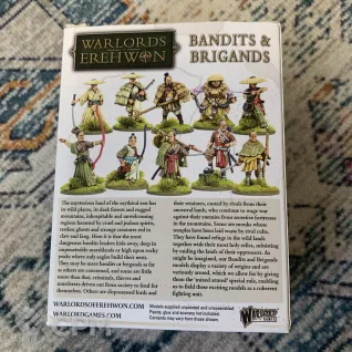 Описание картинки Warlords bandits /brigands от ColinPJ по цене 2 200руб | Свободный Рынок Миниатюр - СРМ