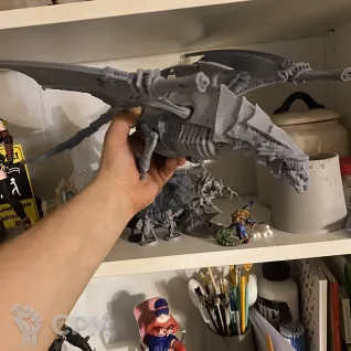 Описание картинки Tyranid Harridan от Milestone по цене 6 500руб | Свободный Рынок Миниатюр - СРМ