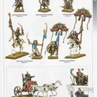 Описание картинки Tomb Kings High Queen Khalida от hoofstomp по цене 5 500руб | Свободный Рынок Миниатюр - СРМ