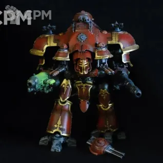 Описание картинки Imperial knight Castellan от IronDuke по цене 14 000руб | Свободный Рынок Миниатюр - СРМ