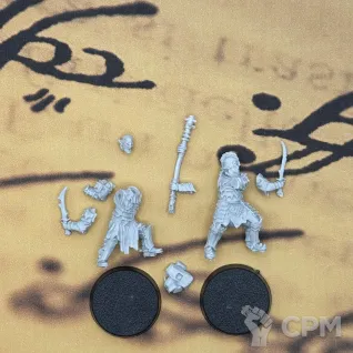 Описание картинки Goroth &amp; Zagdûsh, Orc Captains Властелин колец от Лавка Саурона по цене 495руб | Свободный Рынок Миниатюр - СРМ