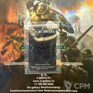 Описание картинки Alpha legion collectible coin от Alternative Galaxy  по цене 3 000руб | Свободный Рынок Миниатюр - СРМ