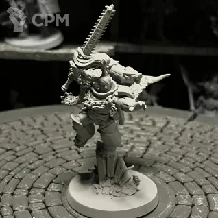 Описание картинки Warhhamer 40k Ragnar Blackmane от HoustonSpace  по цене 300руб | Свободный Рынок Миниатюр - СРМ