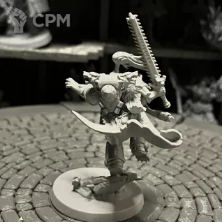 Описание картинки Warhhamer 40k Ragnar Blackmane от Houston Program по цене 300руб | Свободный Рынок Миниатюр - СРМ