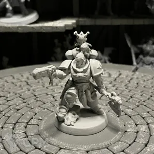 Описание картинки Warhhamer 40k Grey Hunters от Houston Program по цене 700руб | Свободный Рынок Миниатюр - СРМ
