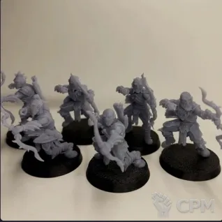 Описание картинки Azog’s hunters от InTheDarkColors по цене 100руб | Свободный Рынок Миниатюр - СРМ