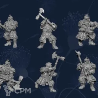 Описание картинки Iron hills warriors от InTheDarkColors по цене 100руб | Свободный Рынок Миниатюр - СРМ