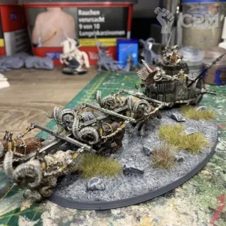 Описание картинки Iron hills chariot от InTheDarkColors по цене 1 300руб | Свободный Рынок Миниатюр - СРМ