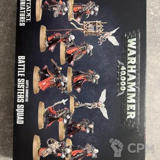 Описание картинки Battle sisters squad (оригинал) от NolensVolens по цене 5 100руб | Свободный Рынок Миниатюр - СРМ