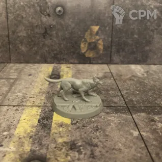 Описание картинки Собака Fallout от Munin по цене 200руб | Свободный Рынок Миниатюр - СРМ