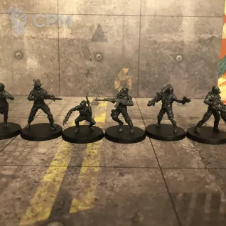 Описание картинки Рейдеры the Pack от Munin по цене 2 800руб | Свободный Рынок Миниатюр - СРМ