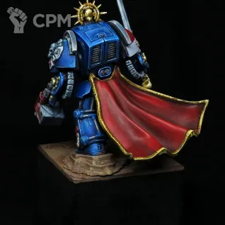 Описание картинки Ultramarine Captain in terminator armour 3d печать 75 мм от Darkhath по цене 5 000руб | Свободный Рынок Миниатюр - СРМ