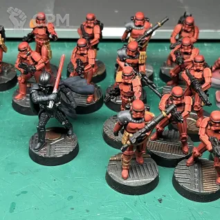 Описание картинки Армия Galactic Empire от BlackenedHeart по цене 15 000руб | Свободный Рынок Миниатюр - СРМ