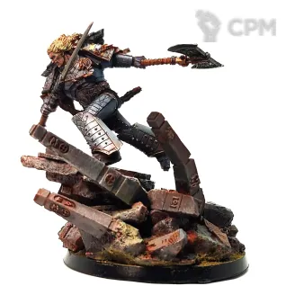 Описание картинки Leman Russ, Primarch of the Space Wolves от KhornyBabe  по цене 5 500руб | Свободный Рынок Миниатюр - СРМ