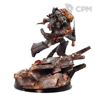 Описание картинки Leman Russ, Primarch of the Space Wolves от KhornyBabe  по цене 5 500руб | Свободный Рынок Миниатюр - СРМ