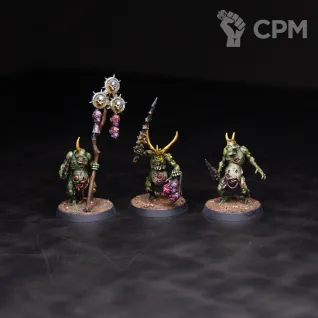 Описание картинки Plaguebearers от Monger по цене 15 950руб | Свободный Рынок Миниатюр - СРМ