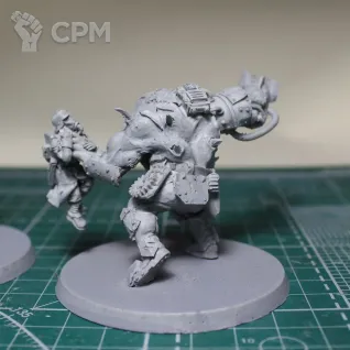 Описание картинки Renegade Ogryn with Death Korps of Krieg Victim от Plants vs Zombies по цене 920руб | Свободный Рынок Миниатюр - СРМ