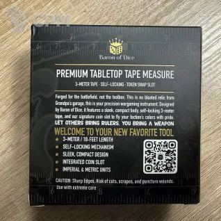 Описание картинки Baron of Dice tape measure рулетка от Slobarev  по цене 2 900руб | Свободный Рынок Миниатюр - СРМ