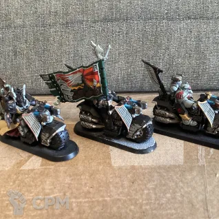 Описание картинки Ravenwing Command Squad от User57488 по цене 3 200руб | Свободный Рынок Миниатюр - СРМ