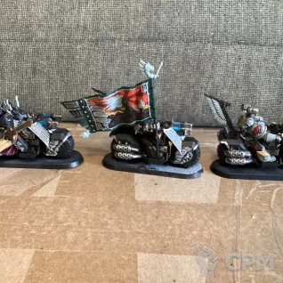 Описание картинки Ravenwing Command Squad от User57488 по цене 3 200руб | Свободный Рынок Миниатюр - СРМ
