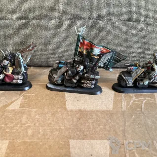 Описание картинки Ravenwing Command Squad от User57488 по цене 3 200руб | Свободный Рынок Миниатюр - СРМ