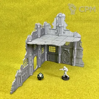 Описание картинки Террейн Killteam "Руины Перегонный Завод" от Миниатюры и фигурки по цене 3 500руб | Свободный Рынок Миниатюр - СРМ