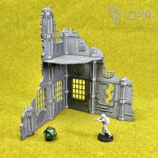Описание картинки Террейн Killteam "Руины Перегонный Завод" от Миниатюры и фигурки по цене 3 500руб | Свободный Рынок Миниатюр - СРМ