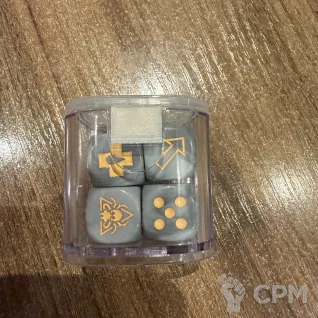 Описание картинки Ash waste dice от Мегатрон 3000 по цене 2 500руб | Свободный Рынок Миниатюр - СРМ