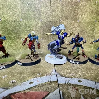 Описание картинки Undead team от ZVUAGA по цене 4 000руб | Свободный Рынок Миниатюр - СРМ