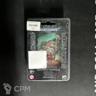 Описание картинки WH40K: Adeptus Mechanicus Tech-Priest Manipulus (2021) от Dynasty Ming по цене 2 800руб | Свободный Рынок Миниатюр - СРМ