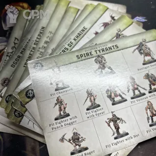 Описание картинки Warcry cards от KhornyBabe  по цене 600руб | Свободный Рынок Миниатюр - СРМ