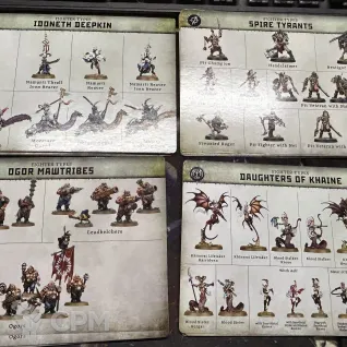 Описание картинки Warcry cards от KhornyBabe  по цене 600руб | Свободный Рынок Миниатюр - СРМ