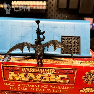 Описание картинки Chaos Dwarf Lord on Great Taurus от hoofstomp по цене 14 000руб | Свободный Рынок Миниатюр - СРМ