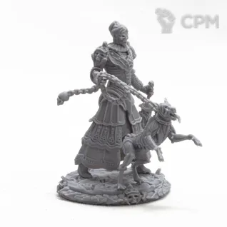 Описание картинки Undead Queen 28mm от Fantasy Minis по цене 550руб | Свободный Рынок Миниатюр - СРМ