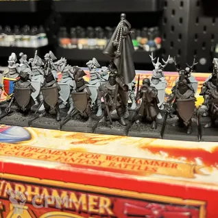 Описание картинки 24 x Knights of the realm on foot (shields) от hoofstomp по цене 1 800руб | Свободный Рынок Миниатюр - СРМ