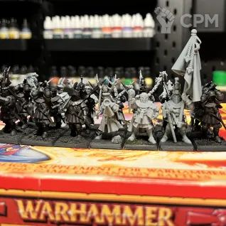 Описание картинки 21x Knights of the realm on foot от hoofstomp по цене 1 800руб | Свободный Рынок Миниатюр - СРМ