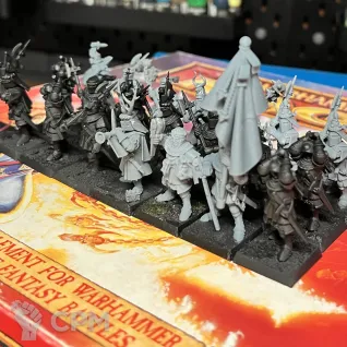 Описание картинки 21x Knights of the realm on foot от hoofstomp по цене 1 800руб | Свободный Рынок Миниатюр - СРМ