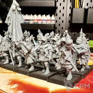 Описание картинки 21x Knights of the realm on foot (b) от hoofstomp по цене 1 800руб | Свободный Рынок Миниатюр - СРМ