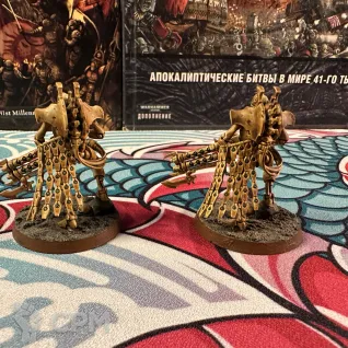 Описание картинки Necrons Royal Warden - 2 от Overking по цене 1 000руб | Свободный Рынок Миниатюр - СРМ
