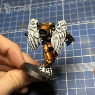 Описание картинки sanguinary guard, сангвинарная гвардия, кровавые ангелы от Aalechka по цене 2 000руб | Свободный Рынок Миниатюр - СРМ