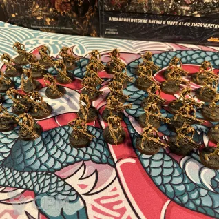 Описание картинки Necrons Warriors Gauss Reaper - 1 от Overking по цене 2 200руб | Свободный Рынок Миниатюр - СРМ