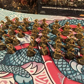Описание картинки Necrons Warriors Gauss Reaper - 3 от Overking по цене 2 300руб | Свободный Рынок Миниатюр - СРМ