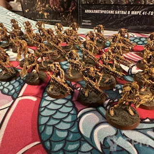 Описание картинки Necrons Warriors Gauss Reaper - 4 от Overking по цене 2 300руб | Свободный Рынок Миниатюр - СРМ