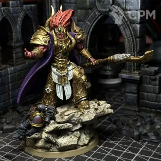 Описание картинки Magnus the Red, Thousand Sons Primarch от Marvinz по цене 6 500руб | Свободный Рынок Миниатюр - СРМ