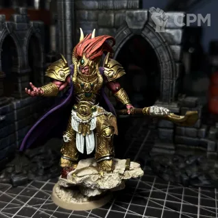 Описание картинки Magnus the Red, Thousand Sons Primarch от Marvinz по цене 6 500руб | Свободный Рынок Миниатюр - СРМ