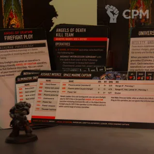 Описание картинки DataCard Angel of Death Kill Team от WahaStuff / Bastion по цене 2 500руб | Свободный Рынок Миниатюр - СРМ