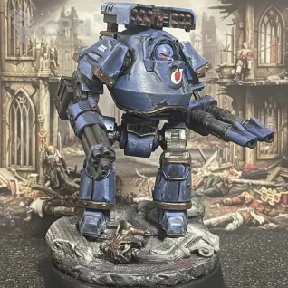 Описание картинки Contemptor Dreadnouth от Zorgen по цене 2 100руб | Свободный Рынок Миниатюр - СРМ