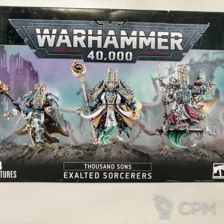 Описание картинки Exalted Sorcerers от Figurzilla  по цене 4 850руб | Свободный Рынок Миниатюр - СРМ