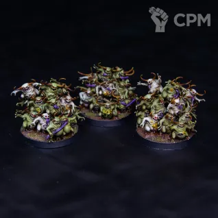 Описание картинки Nurglings от Monger по цене 9 950руб | Свободный Рынок Миниатюр - СРМ