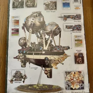 Описание картинки Arkanaut Frigate от hoofstomp по цене 8 000руб | Свободный Рынок Миниатюр - СРМ
